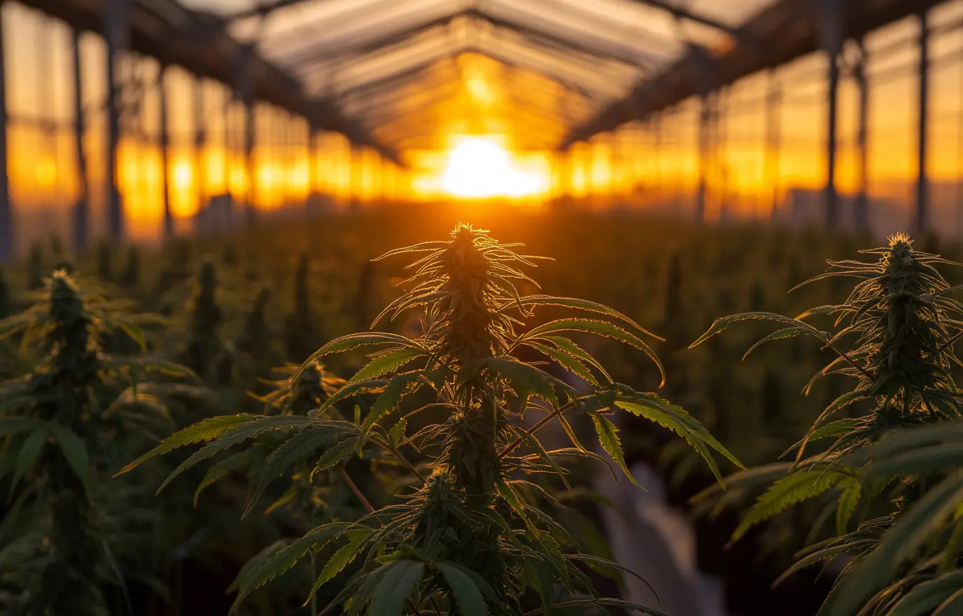 CBD und CBG auf einem Bild mit deren Unterschieden