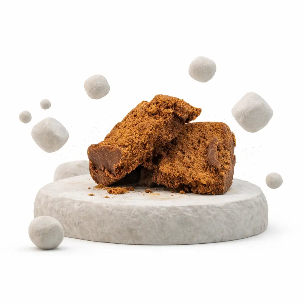 Hasch Sorte Frosted Gelato auf einem Stein