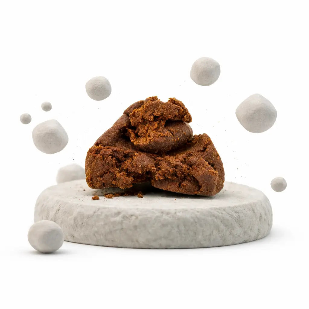 Hasch Sorte La Crème auf einem Stein