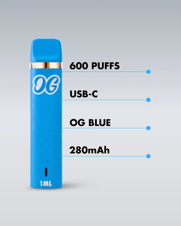 Only Grams Blue Line Superior Vapes 1 ML