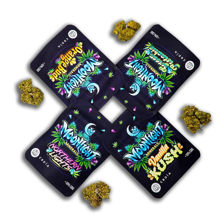 Moonlight Minerals Probierpaket mit Blüten